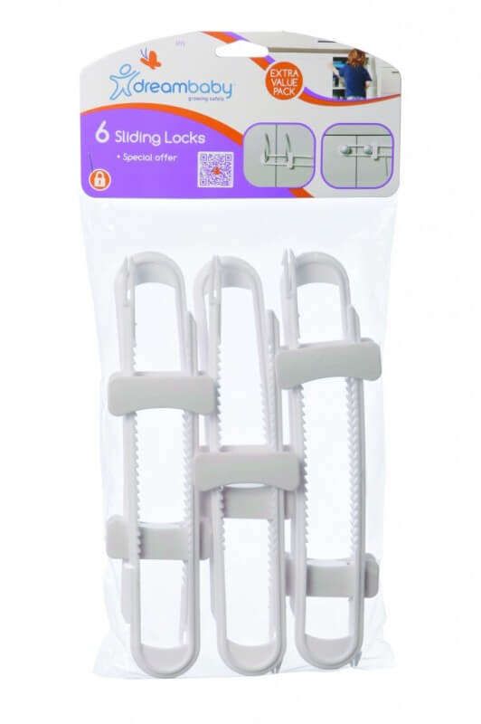 Dreambaby Sliding Locks 6pk